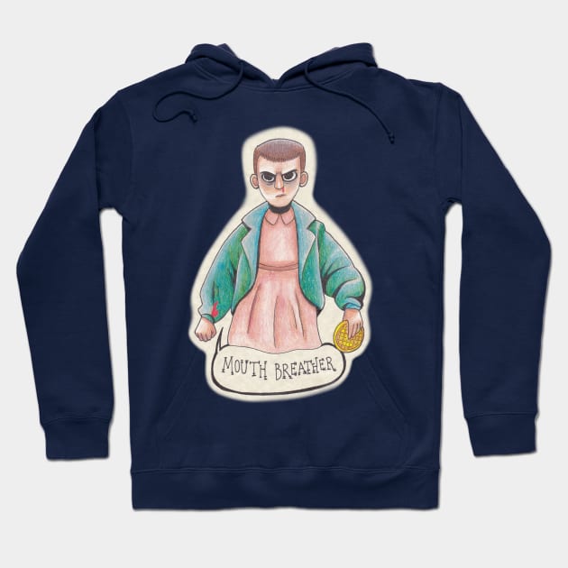 Mouth Breather Hoodie by ProfessorBees